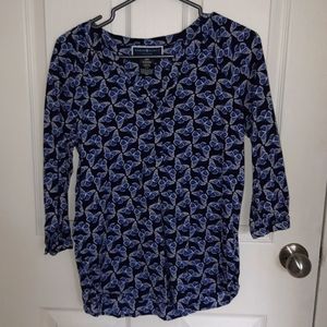 Butterfly 3/4 sleeve shirt